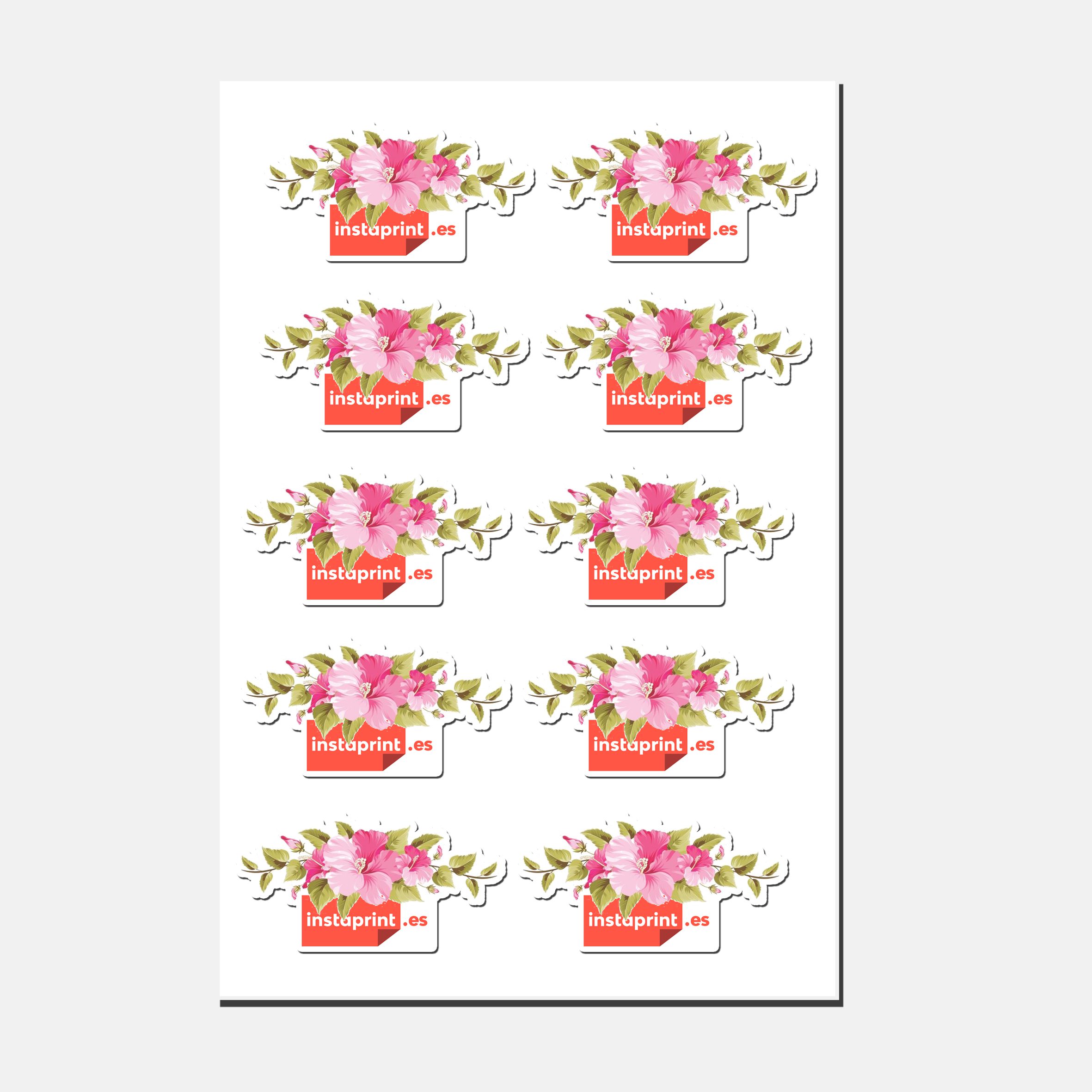 imprimir pegatinas en imprenta online barata