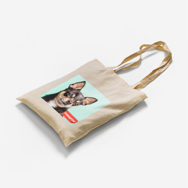 bolsa algodón personalizada con foto online