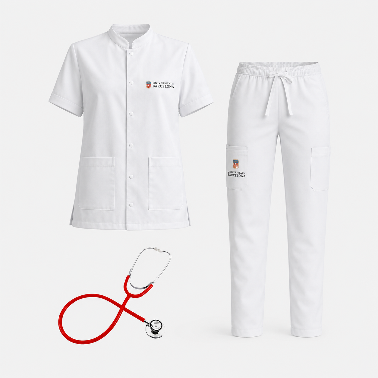 Pack 1 Casaca U.B. + 1 Pantalón U.B. + fonendoscopio