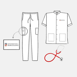Pack 1 Casaca U.B. + 1 Pantalón U.B. + fonendoscopio