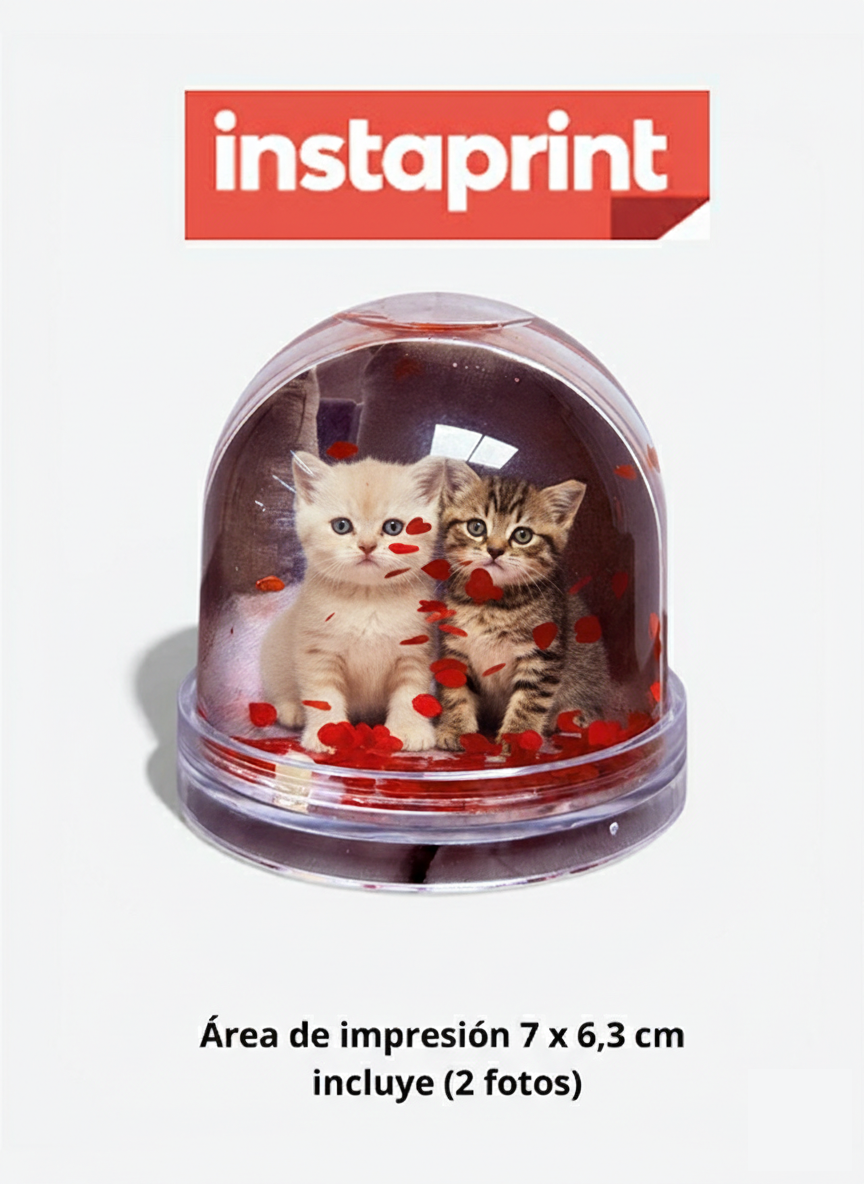 BOLAS DE NIEVE PORTAFOTOS PERSONALIZADAS